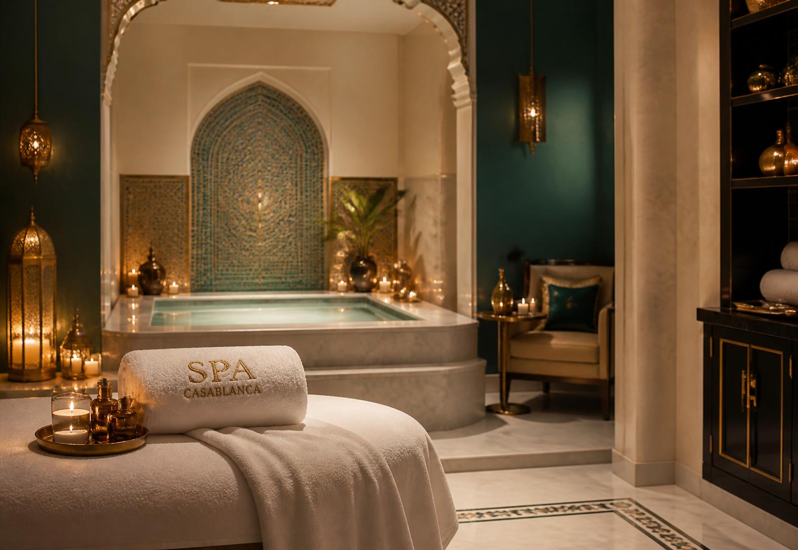 Espace détente du Spa Casablanca